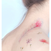 PAPERSELF Temporary Tattoo Skin Accessories | Pink Feathers